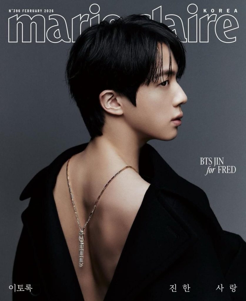 BTS-ийн Жин Marie Claire Korea дээр тансаг төрхөөрөө шүтэн бишрэгчдийг алмайруулав 2 BTS-ийн Жин Marie Claire Korea дээр тансаг төрхөөрөө шүтэн бишрэгчдийг алмайруулав