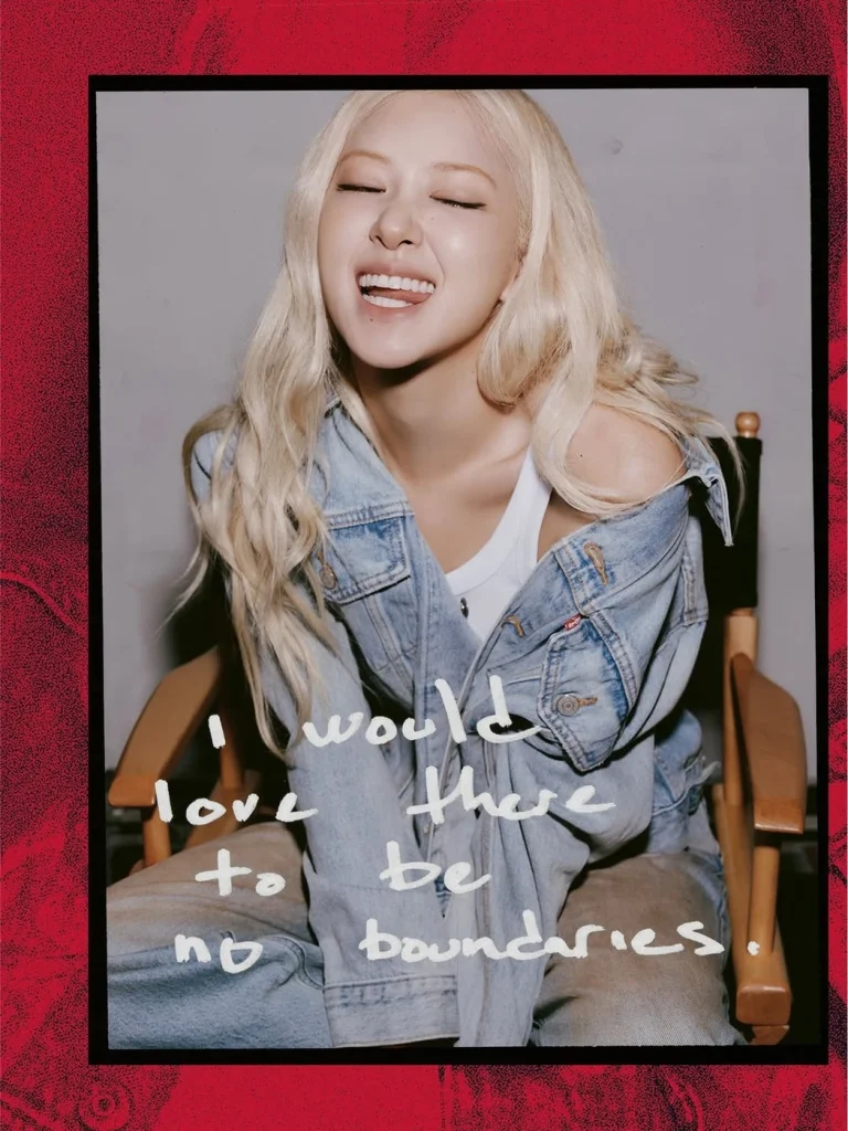 ROSÉ Супер Боулын трибунд ноён Бисттэй хамт гарав, Levi’s-ийн нүүр царай 3 ROSÉ Супер Боулын трибунд ноён Бисттэй хамт гарав, Levi’s-ийн нүүр царай