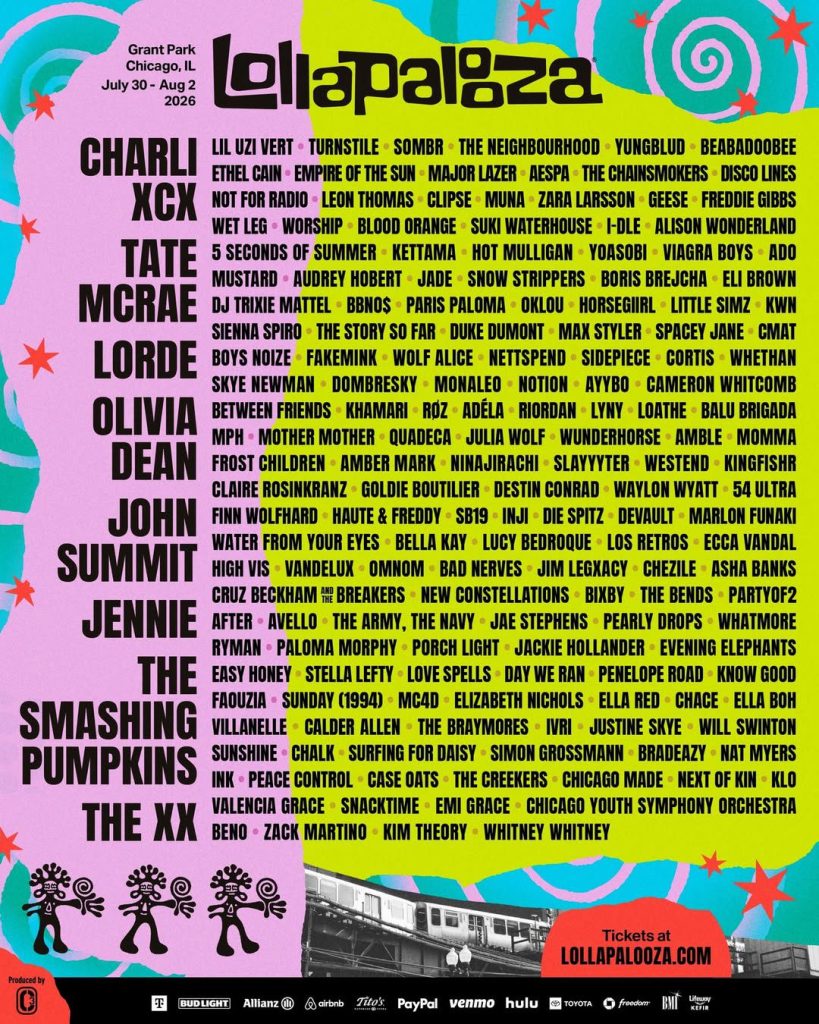 Женни Lollapalooza Chicago 2026-д хедлайнер болж, K-pop дахин төвд гарлаа 2 Женни Lollapalooza Chicago 2026-д хедлайнер болж, K-pop дахин төвд гарлаа