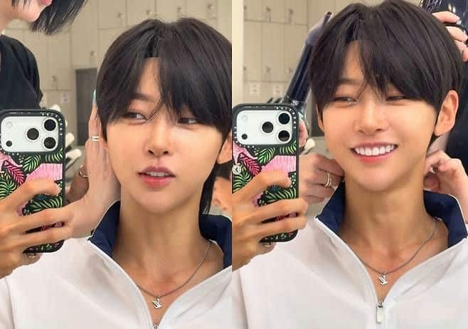 Kim Min Ji богино үстэй төрхөөрөө Dex-тэй андуурагдаж, цахим орчныг шуугиулав 2 Kim Min Ji богино үстэй төрхөөрөө Dex-тэй андуурагдаж, цахим орчныг шуугиулав