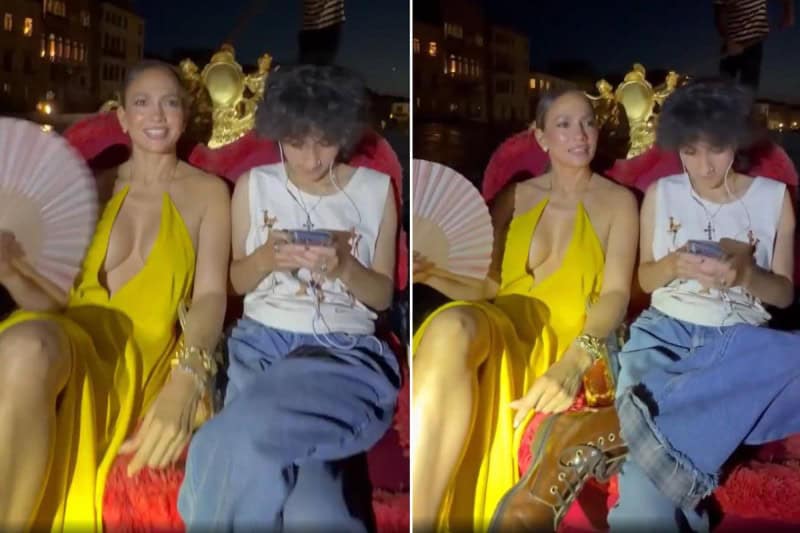 Jennifer Lopez-ийн Венец дэх амралт шуугиан тарив: охин Emme-тэйгээ гондолоор зугаалжээ 2 Jennifer Lopez-ийн Венец дэх амралт шуугиан тарив: охин Emme-тэйгээ гондолоор зугаалжээ